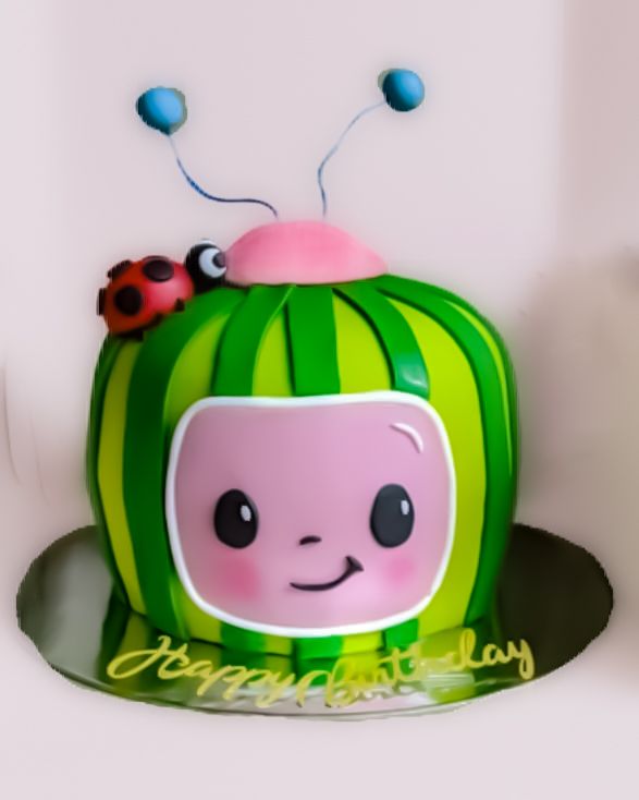 3D CocoMelon Cake