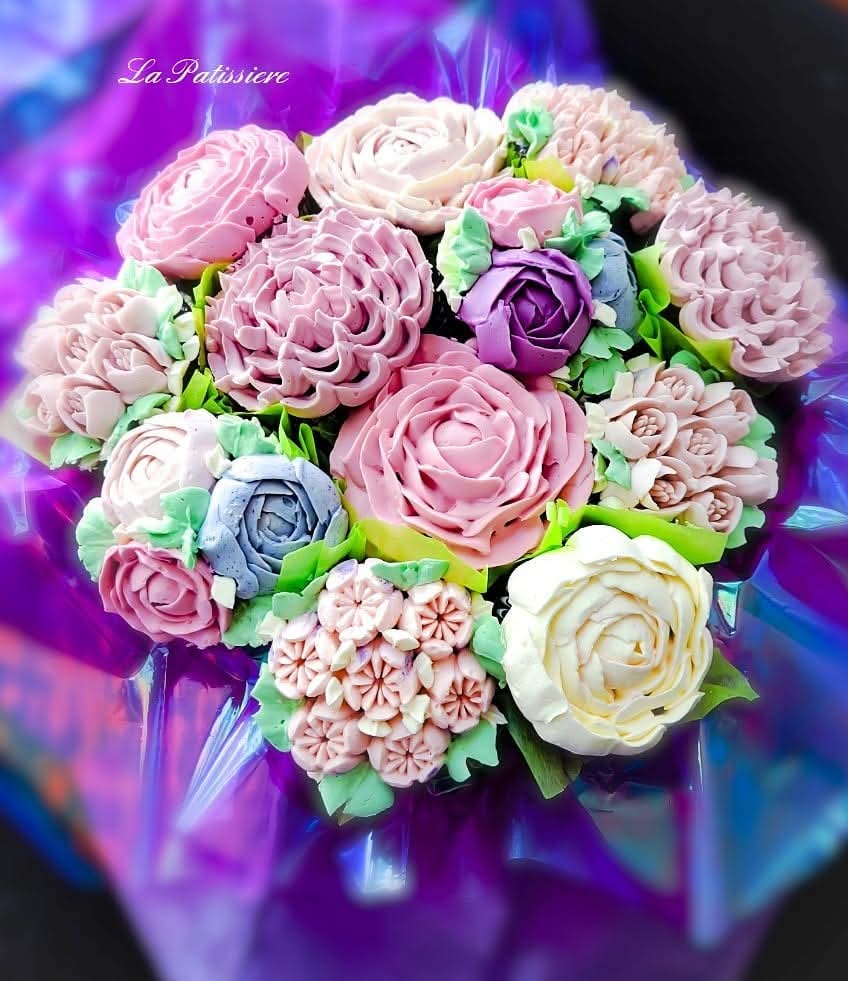 Floral Cupcake Bouquet
