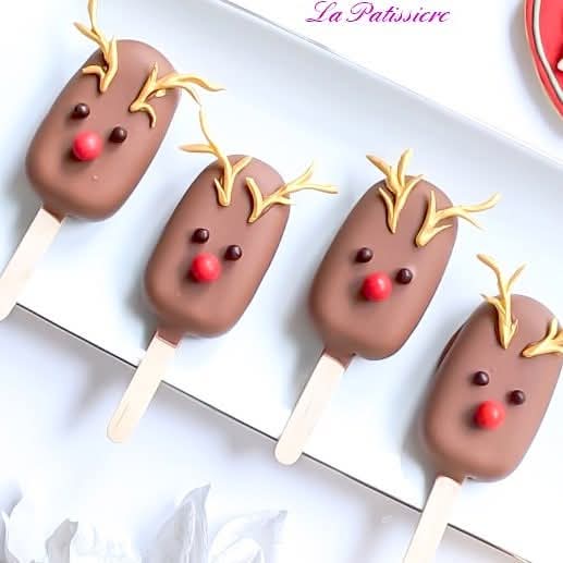 Reindeer Cakesicles