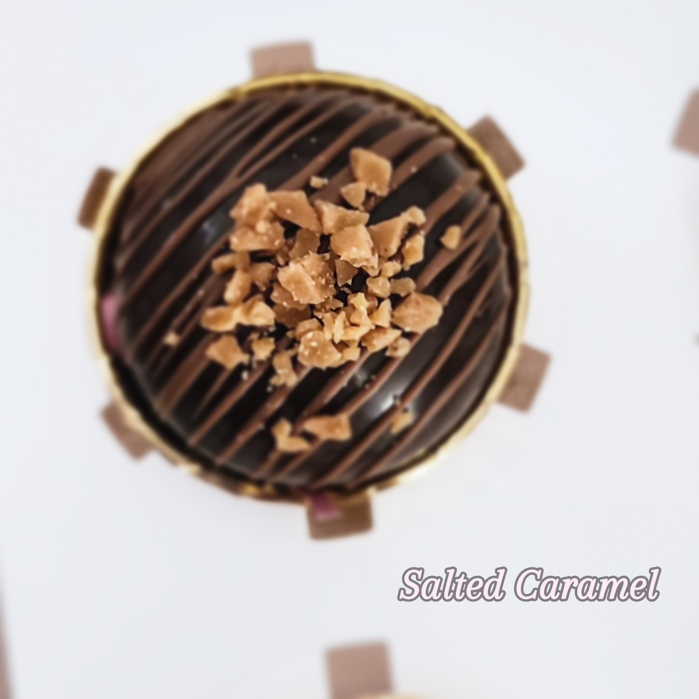 Salted Caramel Hot Chocolate Bomb