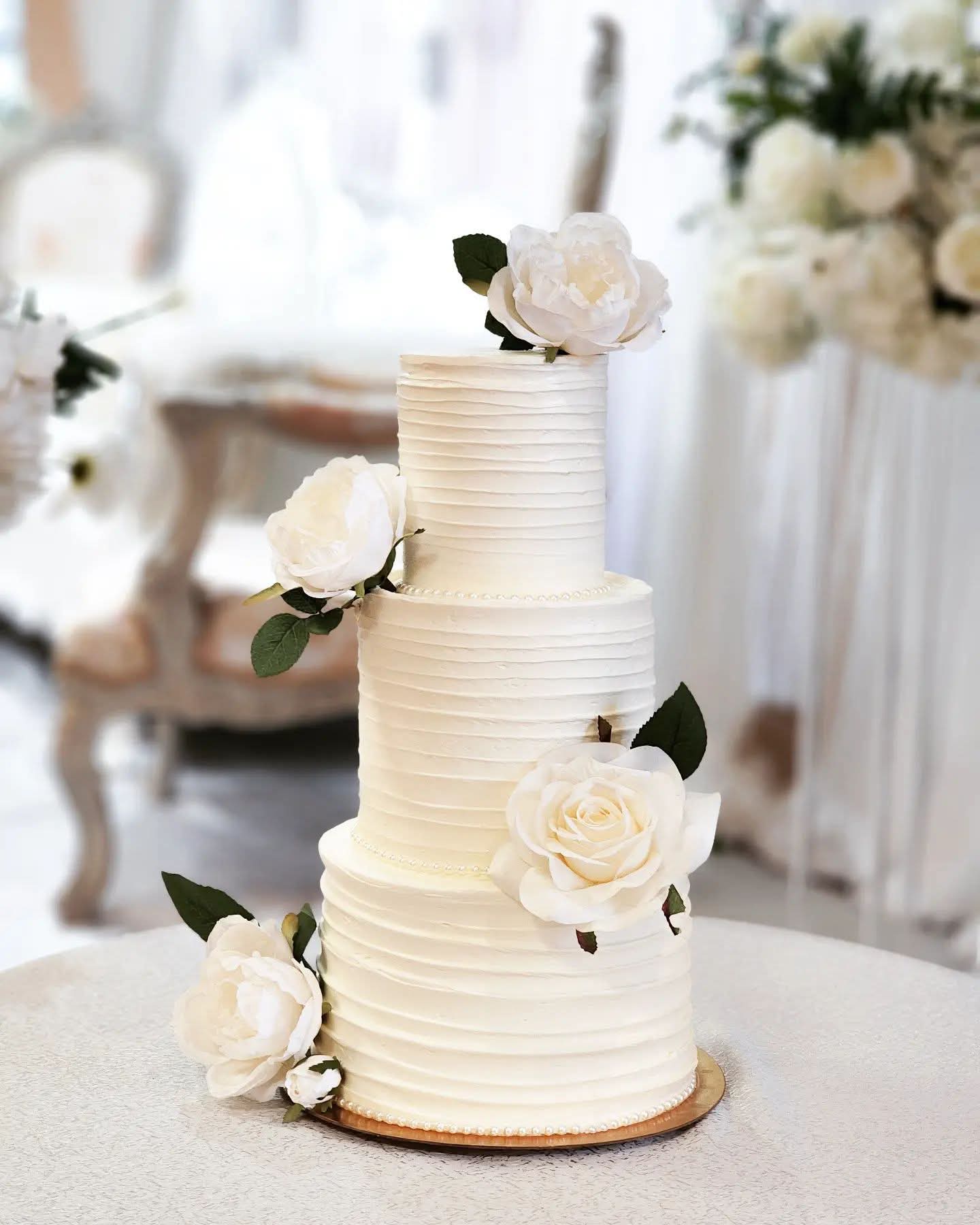 Three Tier Wedding Cake